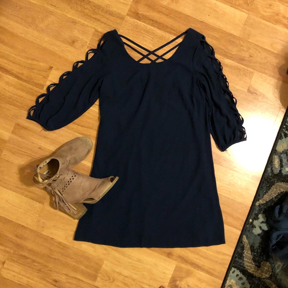 Dark Navy blue dress